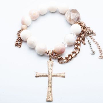 Abalone with a Diamond Cross