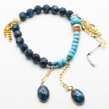 Apatite & Turquoise with an Apatite Waterfall