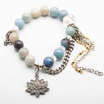 Trolleite with a Diamond Lotus Flower