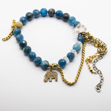 Apatite with a Diamond Elephant